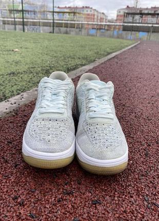 Оригинальные лёгкие кроссовки nike air force flyknit low р40.5/26см4 фото