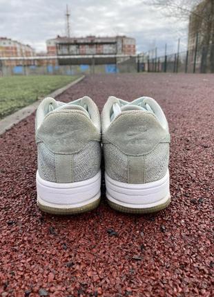 Оригинальные лёгкие кроссовки nike air force flyknit low р40.5/26см5 фото