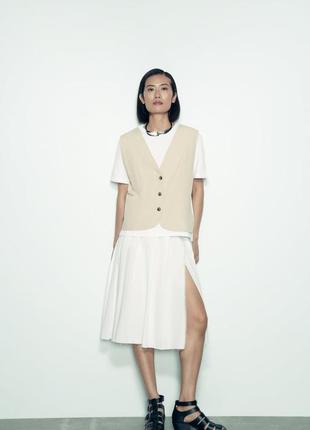 Футболка с жилетом zara