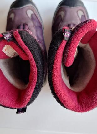 Детские термо  сапоги сапожки сапожечки для девочки зимние 30 размер6 фото