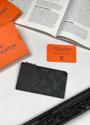 Держатель для карт louis vuitton monogram eclipse k006