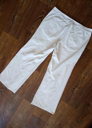 Белые хлопковые брюки,personal affairs, р. 123 фото