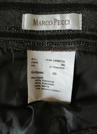 Шерстянная юбка marco pecci 40/l/484 фото