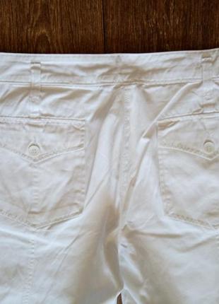Белые хлопковые брюки,personal affairs, р. 124 фото