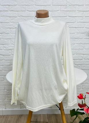 Водолазка длинный рукав цвет айвори р 52-54