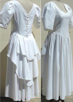 Роскошное свадебное винтажное дизайнерское платье laura ashley3 фото