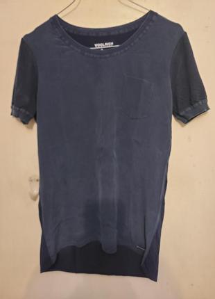 Футболка woolrich шелк.