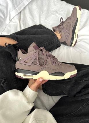 Nike air jordan 4 retro «&nbsp;a ma maniere&nbsp;» premium1 фото