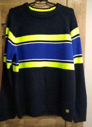 Брендовий  чоловічий светр від angelo litrico 52-54