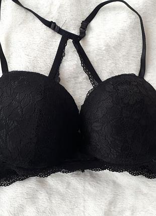 Кружевной бюстгальтер пуш-ап. с фигурной спинкой. zeeman