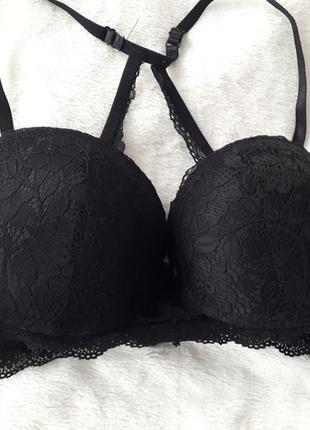 Кружевной бюстгальтер пуш-ап. с фигурной спинкой. zeeman