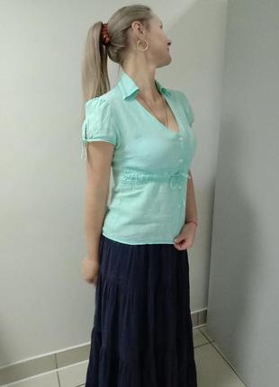 Блуза льон4 фото