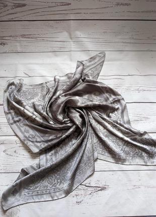Шелковый винтажный платок, платье от laurel