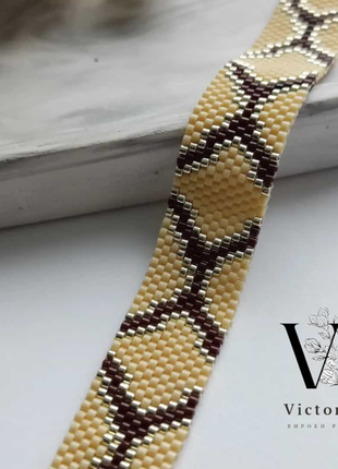 Браслет из японского бисера