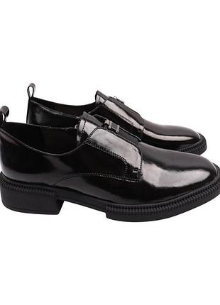 Туфли женские molka черные натуральная кожа, 38