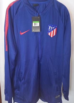 Кофта тренувальна nike fc atletico madrid