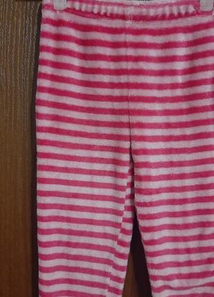 Теплые пижамные штанишки на 5-6 лет3 фото