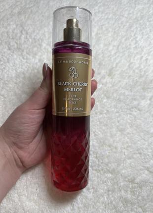 Black cherry merlot, розпив, міст для тіла, спрей