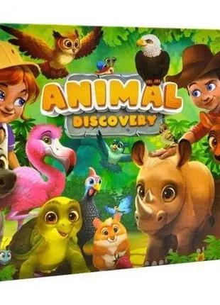 Настольная игра "animal discovery" danko toys