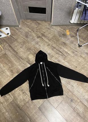 Zip hoodie maison margiela double zip