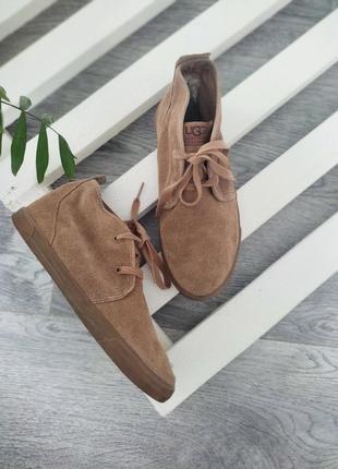 Замшевые ботинки ugg р.34, стелька 22,5