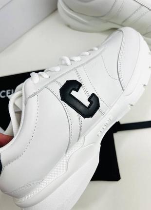 Кросовки білі шкіряні celine2 фото