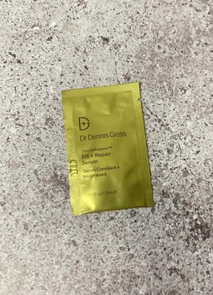 Dr. dennis gross - derminfusions™ fill + repair serum with hyaluronic acid - сироватка для обличчя, пробник, 1.5 ml