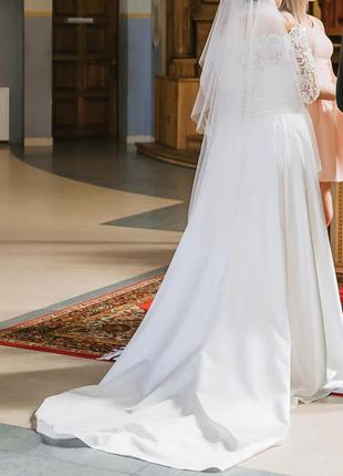 Витончена весільна сукня berta3 фото