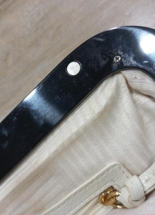 Сумка клатч кожаная dkny