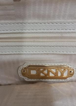 Сумка клатч кожаная dkny