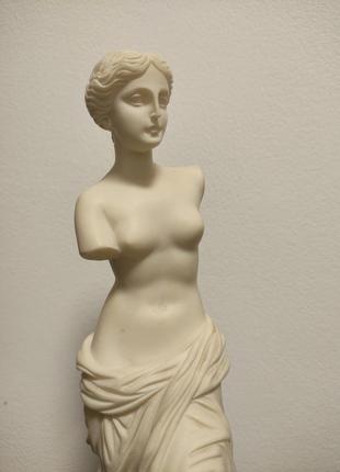 Венера venus статуэтка мраморная коллекционная винтажная белая2 фото