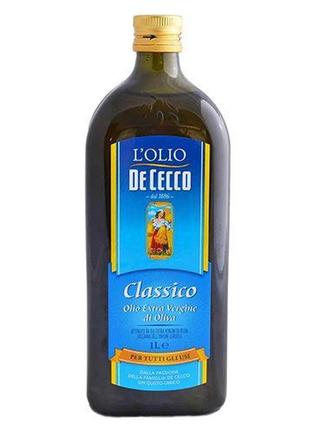 Олія оливкова de cecco classico, 1 л (код: 00302)
