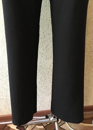 Стильные чёрные классические брюки/новые женские штаны/лёгкие штанишки7 фото