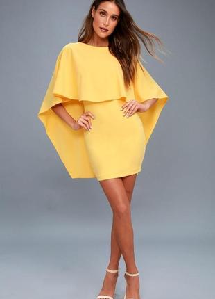 Красивейшее жёлтое платье minimum оригинал5 фото