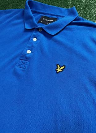 Футболка поло lyle&scott, чоловіча поло lyle&scott1 фото