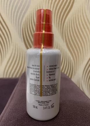 Освежающий мист для лица clarins re-fresh