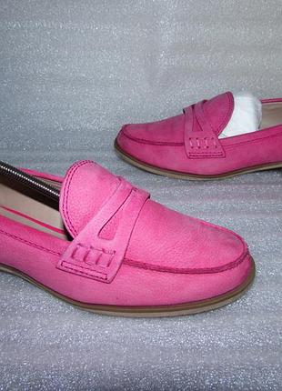 Кожаные туфли лоферы ~autograph~ италия р 37,5