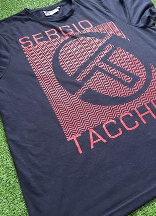Футболка sergio tacchini, мужская футболка sergio tacchini3 фото