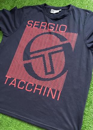 Футболка sergio tacchini, мужская футболка sergio tacchini4 фото
