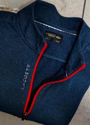 Мужская олимпийка lacoste sweatshirt jacket
в синем цвете размер xxl3 фото
