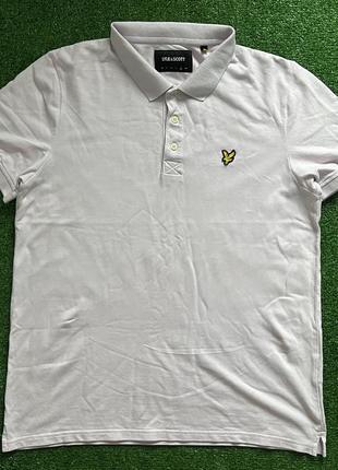 Футболка поло lyle &amp; scott, мужская поло lyle&amp;scott