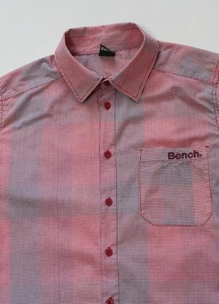Яркая рубашка в клетку от bench