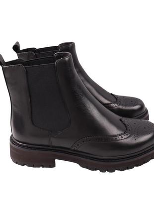 Черевики жіночі djovannia чорні натуральна шкіра, 38