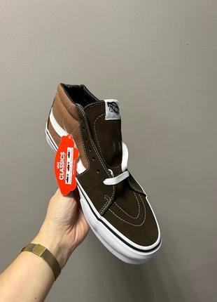 Кроссовки vans sk8 mid lx5 фото