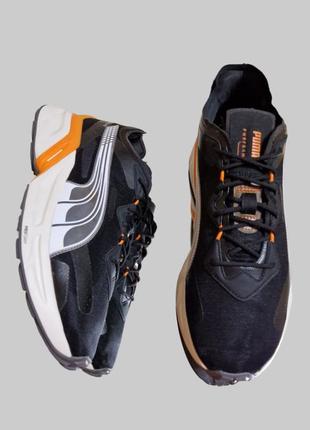 Оригинальный. кроссовки puma pwrframe aerogram blaze black vibrant orange 387038-02 р.43eur.1 фото