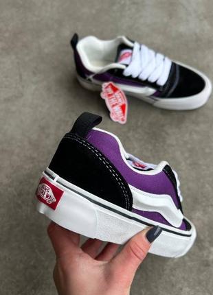 Кроссовки vans knu skool purple5 фото