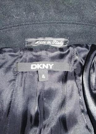 Шерстяное пальто демисезонное dkny4 фото