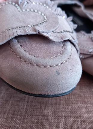 Kennel schmenger кожаные туфли балетки мокасины 36 р. 23,2 см5 фото
