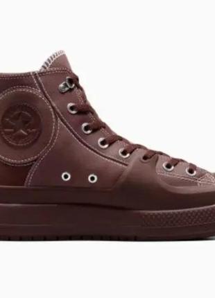 Кроссовки женские sak x Can Converse Solve Its Chuck Challenge Black all star construct leather shoes оригинал