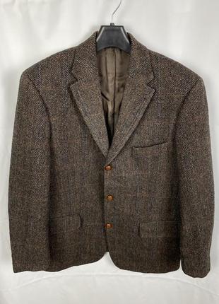 Вовняний піджак harris tweed barutti